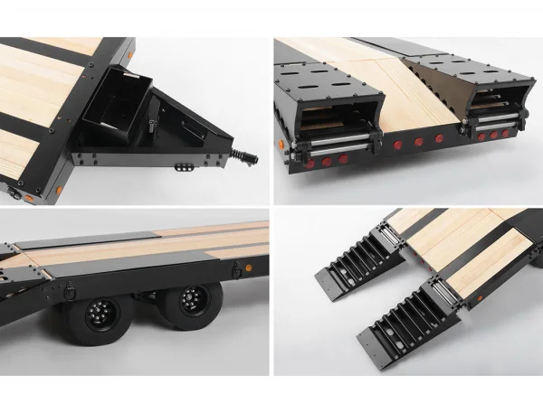 RC4WD BigDog 1:14 Dual Axle Scale Heavy Equipment Trailer RC4WD