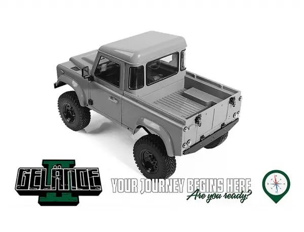 RC4WD Gelande II Kit w/ 2015 Land Rover Defender D90 Hard Body Set RC4WD — image 11 of 20