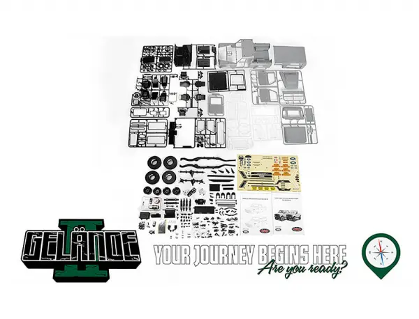 RC4WD Gelande II Kit w/ 2015 Land Rover Defender D90 Hard Body Set RC4WD — image 3 of 20