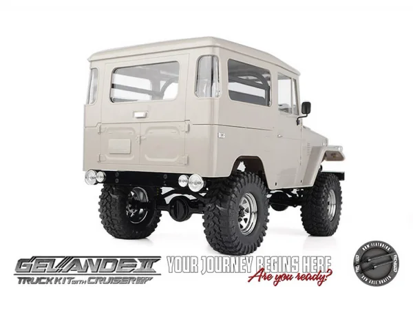 RC4WD Gelande II Truck Kit With Cruiser Body Set 2025