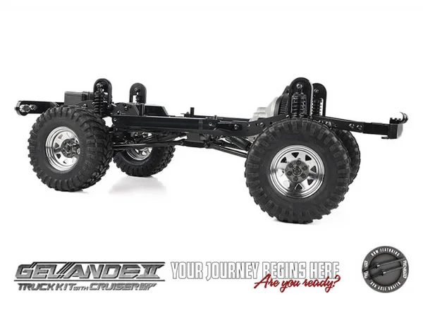 RC4WD Gelande II Truck Kit With Cruiser Body Set 2025