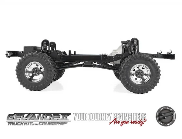 RC4WD Gelande II Truck Kit With Cruiser Body Set 2025