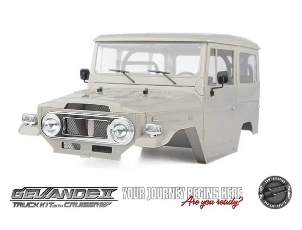 RC4WD Gelande II Truck Kit With Cruiser Body Set 2025 — image 9 of 20