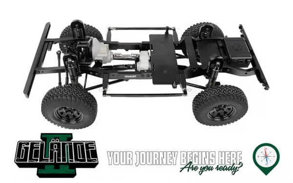 RC4WD Gelande II Truck Kit - 2015 Land Rover Defender D90
