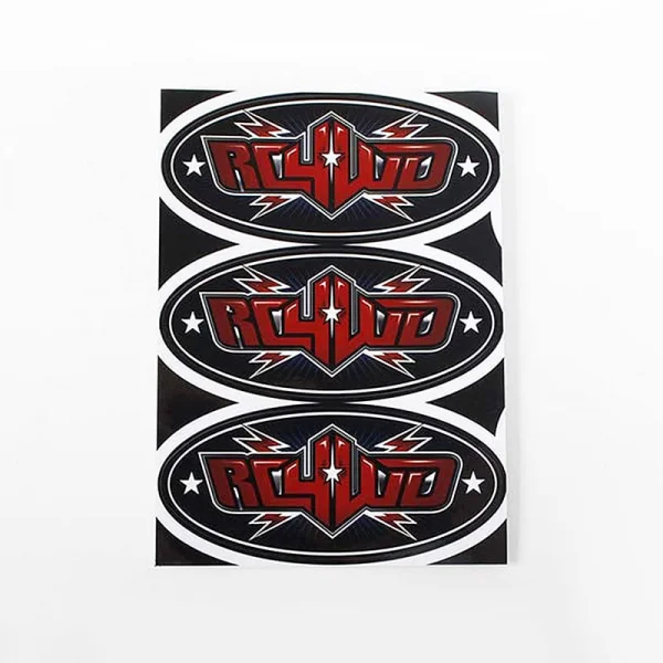 RC4WD Logo Decal Sheets (4 ) RC4WD