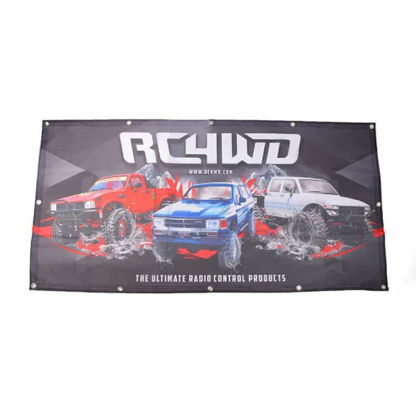 RC4WD 2x4 Cloth Banner RC4WD