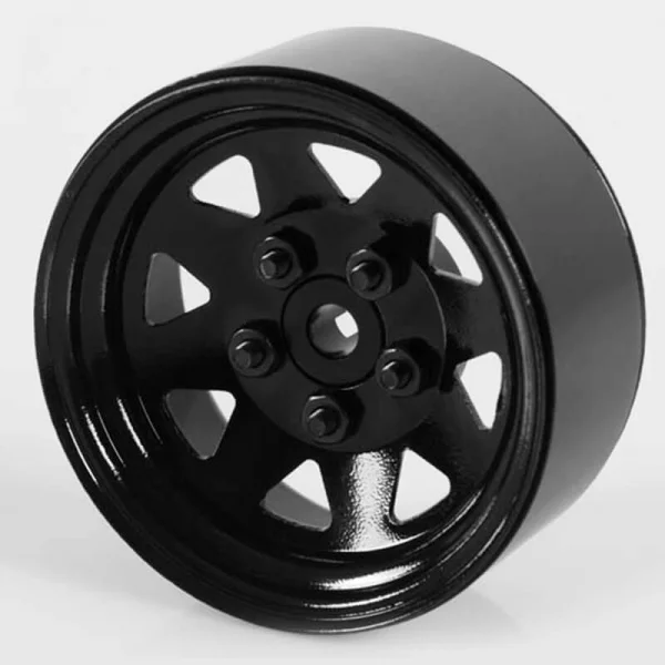 RC4WD 5 Lug Wagon 1.9 Single Steel Stamped Beadlock Wheel (Black)
