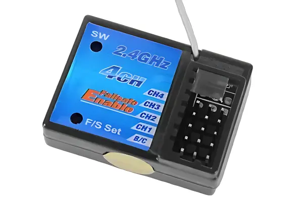 RC4WD XR4 XR3 2.4GHz 4-Channel Blue Receiver — image 1 of 3