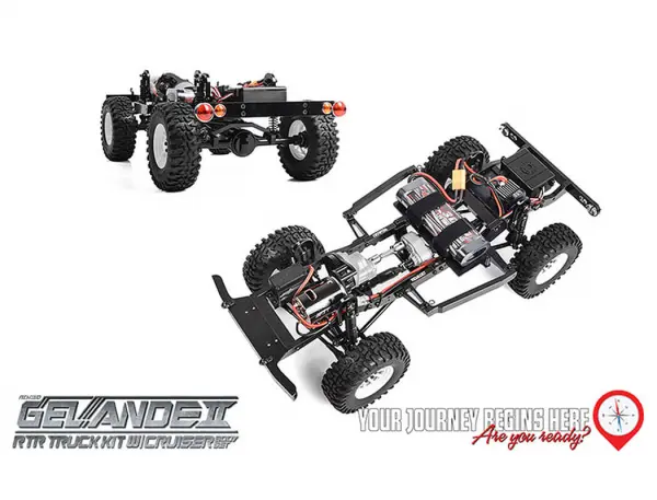 RC4WD Gelande II RTR Truck w/Cruiser Body Set RC4WD &mdash; image 10 of 20