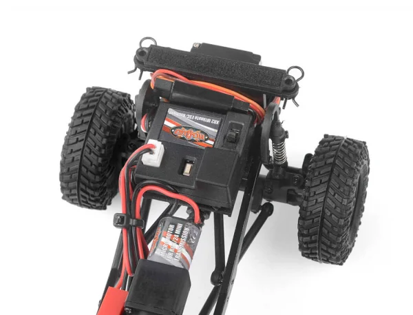 RC4WD Trail Finder 2 1:24 RTR With Mojave II Hard Body Set - Red