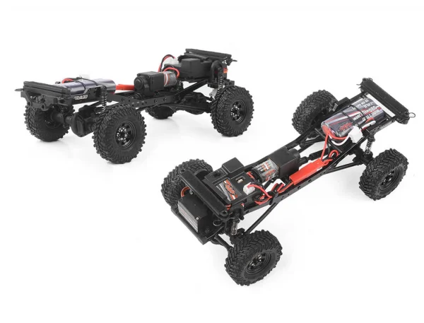 RC4WD Trail Finder 2 1:24 RTR With Mojave II Hard Body Set - Red