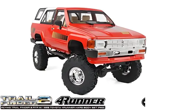RC4WD Trail Finder 2 RTR with 1985 Toyota 4Runner Hard Body Set - Red — image 1 of 20