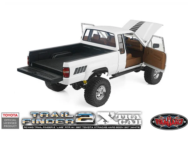 RC4WD Trailfinder 2 LWB RTR With 1987 Toyota Xtracab Hard Body — image 8 of 14
