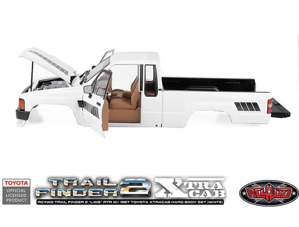 RC4WD Trailfinder 2 LWB RTR With 1987 Toyota Xtracab Hard Body — image 8 of 20