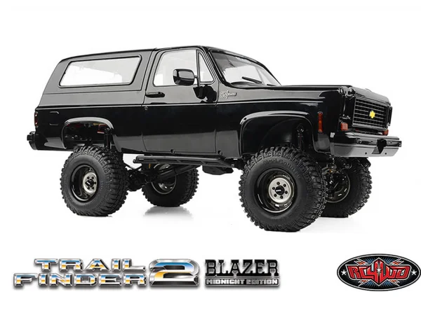 RC4WD Trailfinder 2 RTR - Chevrolet Blazer Body Midnight Edition