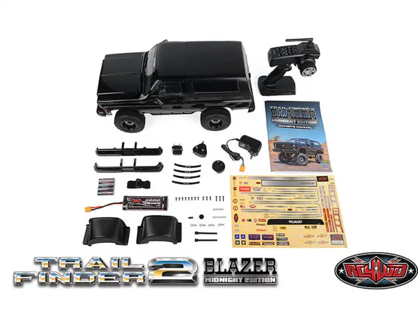 RC4WD Trailfinder 2 RTR - Chevrolet Blazer Body Midnight Edition — image 8 of 20