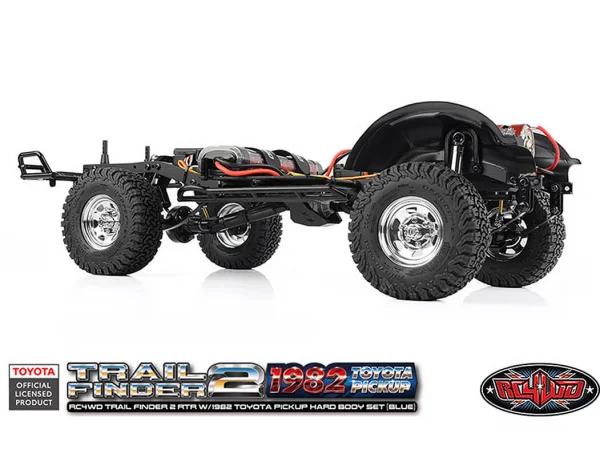 RC4WD Trail Finder2 RTR With 1982 Toyota Pickup Hard Body Blue