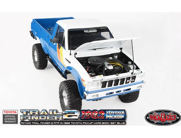 RC4WD Trail Finder2 RTR With 1982 Toyota Pickup Hard Body Blue
