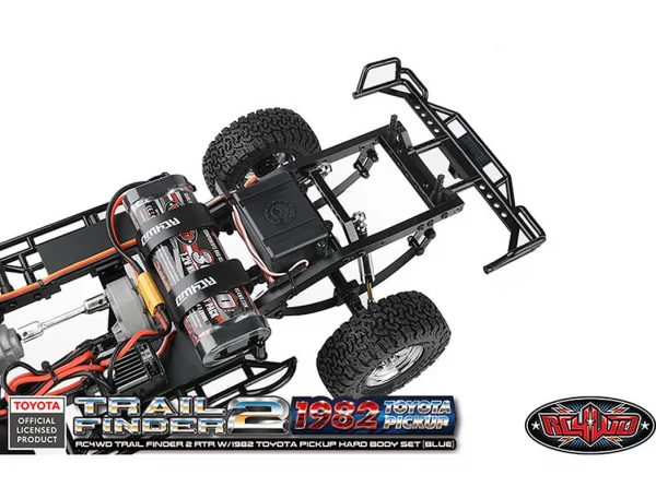 RC4WD Trail Finder2 RTR With 1982 Toyota Pickup Hard Body Blue