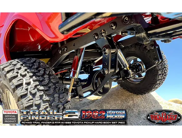 RC4WD Trail Finder2 RTR With 1982 Toyota Pickup Hard Body Red — image 20 of 20