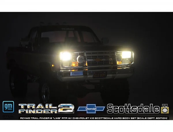 RC4WD Trailfinder 2 RTR LWB With Chevrolet K10 Scottsdale Body