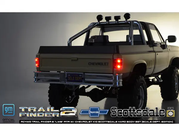 RC4WD Trailfinder 2 RTR LWB With Chevrolet K10 Scottsdale Body &mdash; image 5 of 20
