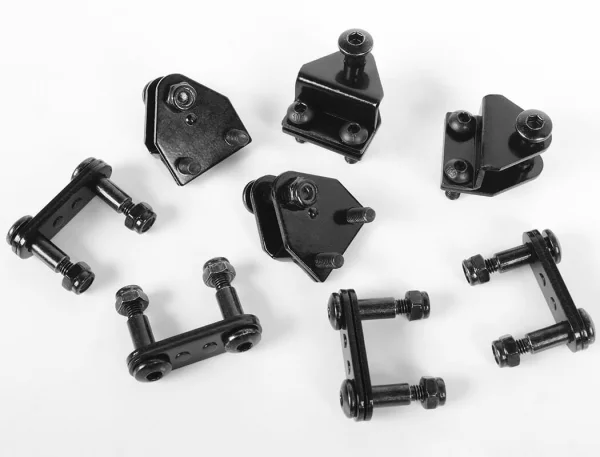 RC4WD Leaf Spring Shackles & Mounts Kit