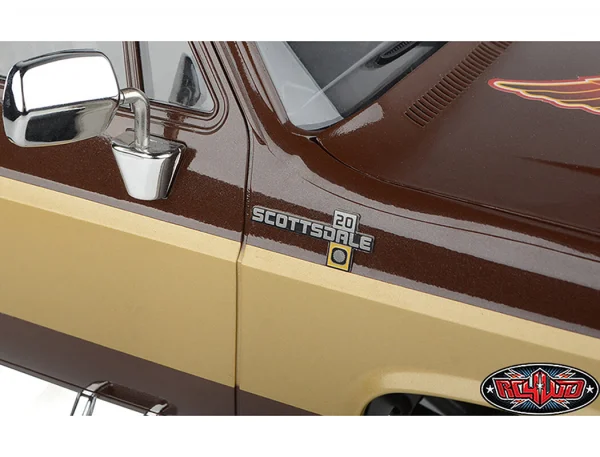 RC4WD Chevrolet K10 Scottsdale Metal Emblem Set (K20) &mdash; image 3 of 4