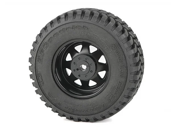 RC4WD Narrow Stamped Steel Wheel Pin Mount 8-Lug — image 3 of 7