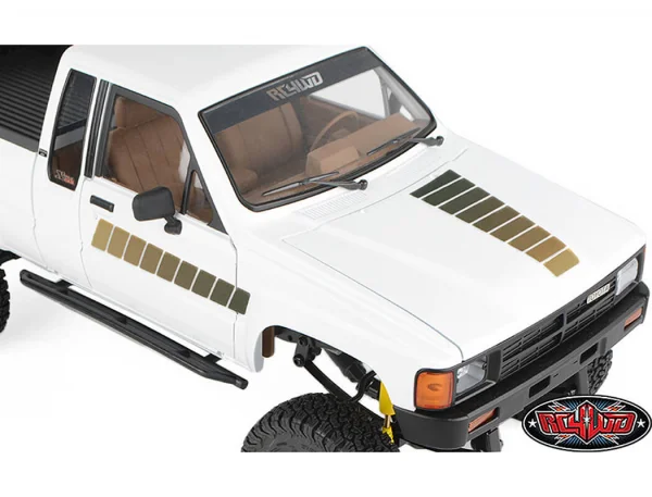 RC4WD Toyota 84-85 Body Decals (Brown) &mdash; image 4 of 4