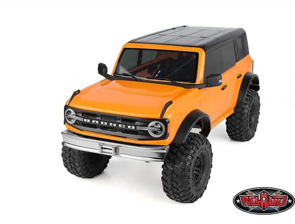 RC4WD Retro Front Aluminium Bumper For TRX-4 2021 Ford Bronco &mdash; image 5 of 6
