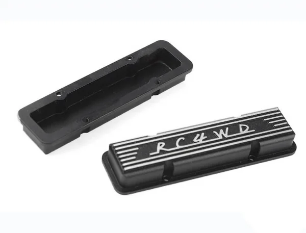 RC4WD Aluminium Valve Covers For Scale V8 Engine (Black)
