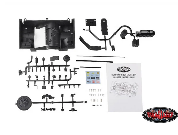 RC4WD Yota 22R Engine Bay For 1982 Toyota Pickup — image 3 of 13