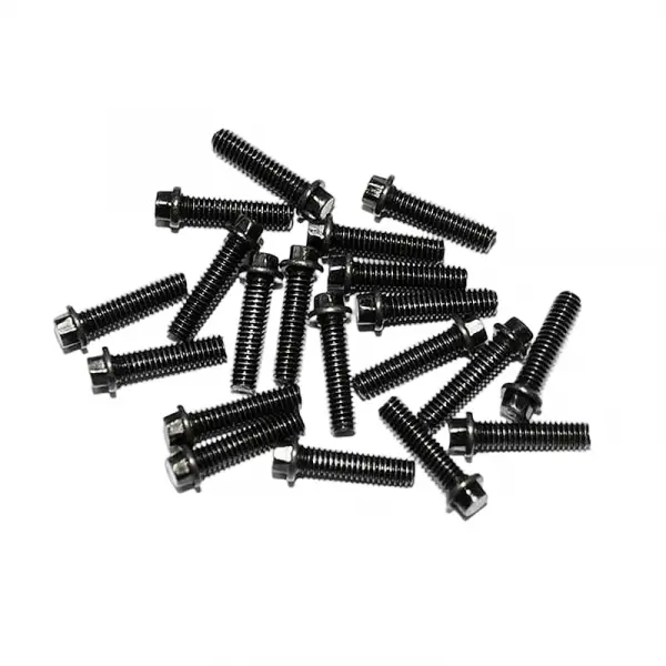 RC4WD Miniature Scale Hex Bolts (M2.5 x10mm) (Black) — image 1 of 4
