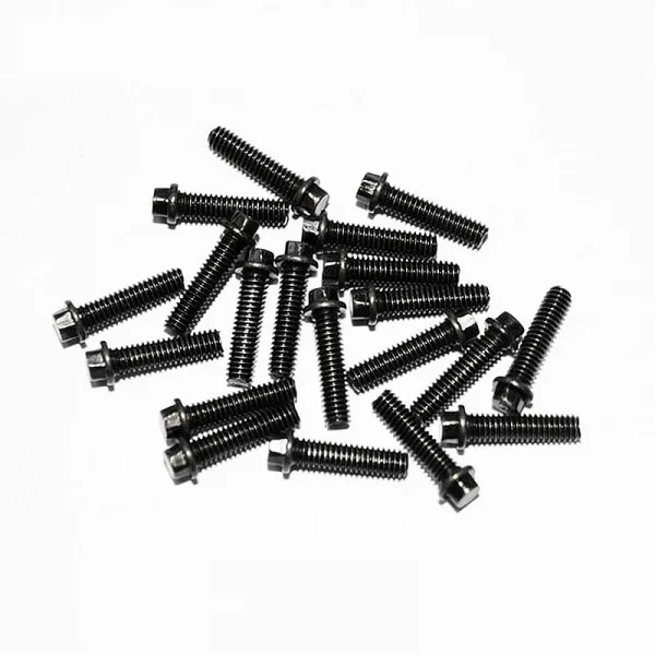RC4WD Miniature Scale Hex Bolts (M2.5 x10mm) (Black) &mdash; image 3 of 3