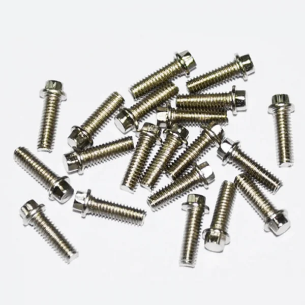 RC4WD Miniature Scale Hex Bolts (M2.5 x 8mm) (Silver)