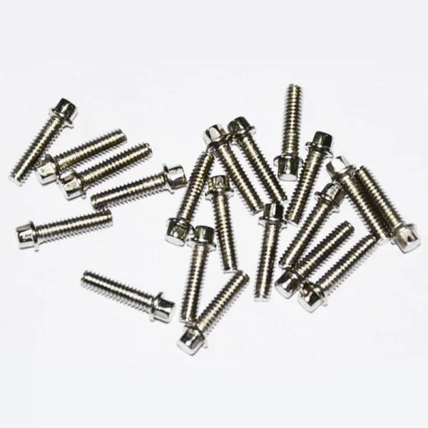 RC4WD Miniature Scale Hex Bolts (M2 x 8mm) (Silver) — image 3 of 3