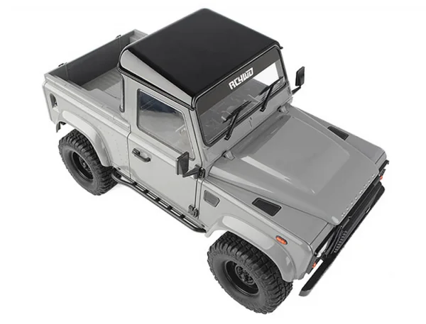 RC4WD Tough Armour Steel Side Sliders With Bump Gelande II D90