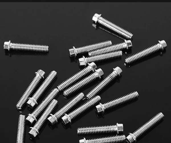 RC4WD Miniature Scale Hex Bolts (M2 x 10mm) (Silver) — image 3 of 3