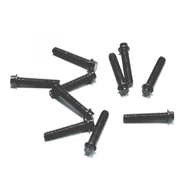 RC4WD Miniature Scale Hex Bolts (M2 x 10mm) (Black) — image 1 of 2