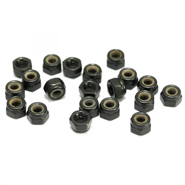 RC4WD Nylock Nuts M3 (Black) &mdash; image 3 of 3
