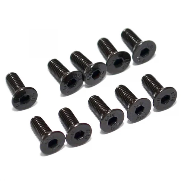 RC4WD Steel Flat Head Socket Cap Screw M3 x 8mm (10)