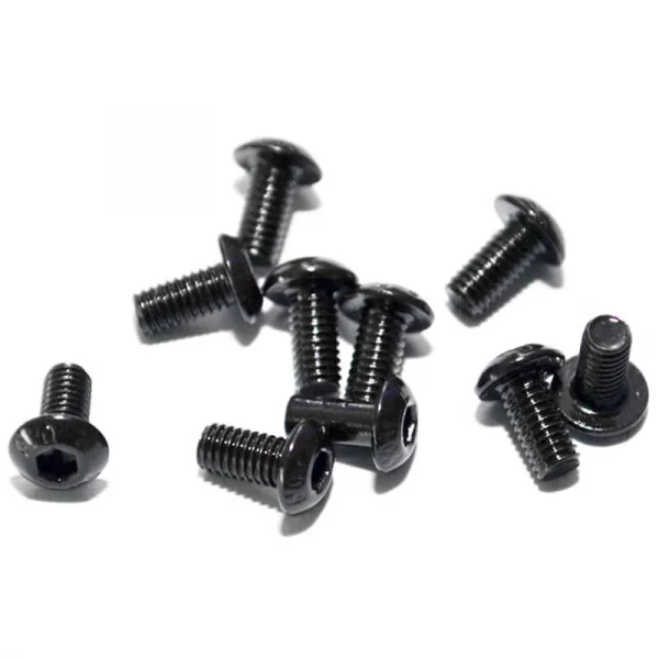 RC4WD Steel Button Head Cap Screws M3 x 6mm (10) — image 2 of 2