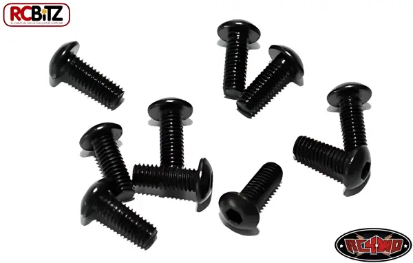 RC4WD Steel Button Head Cap Screws M3 x 8mm (10) — image 1 of 2