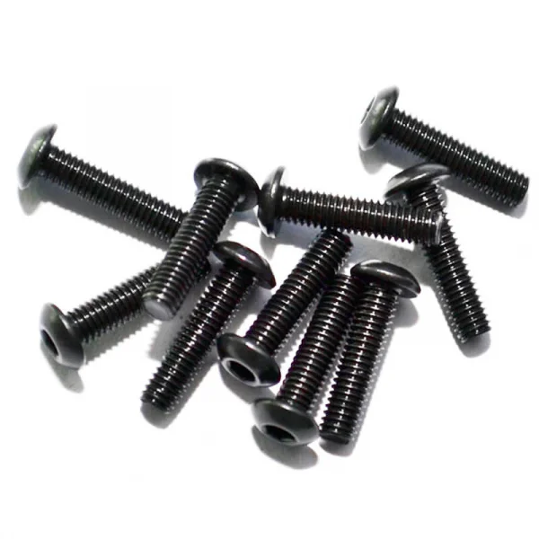 RC4WD Steel Button Head Cap Screws M3 x 12mm (10)
