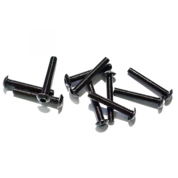 RC4WD Steel Button Head Cap Screws M3 x 18mm (10) — image 2 of 2