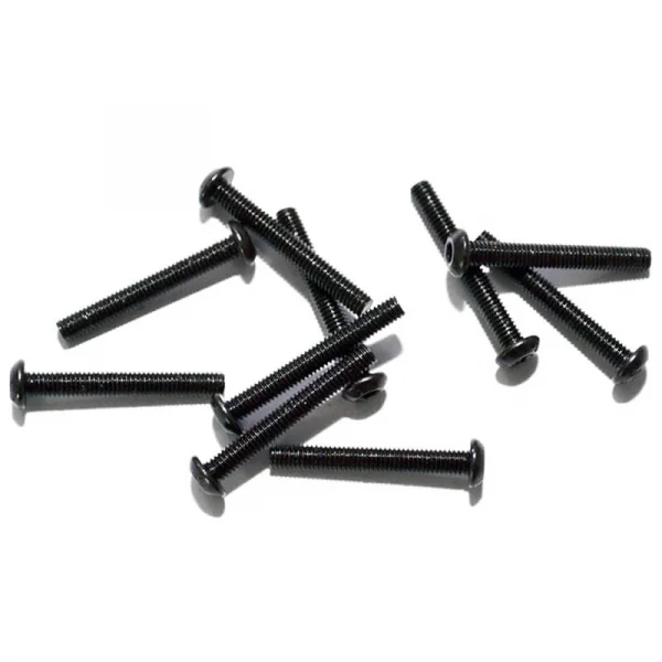 RC4WD Steel Button Head Cap Screws M3 x 22mm (10) — image 3 of 3