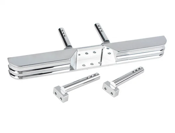 RC4WD Tough Armour Rear Step Bumper Toyota Pickup/4R Chrome — image 1 of 6