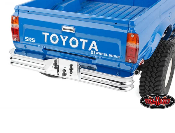 RC4WD Tough Armour Rear Step Bumper Toyota Pickup/4R Chrome — image 6 of 6