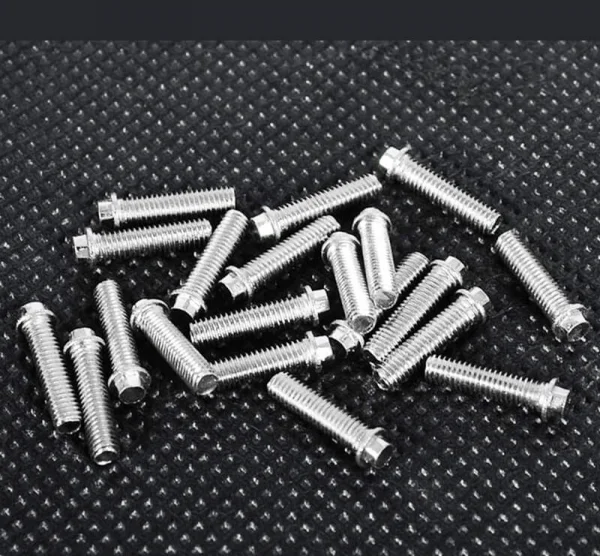 RC4WD Miniature Scale Hex Bolts (M3x12mm) (Silver) — image 3 of 3